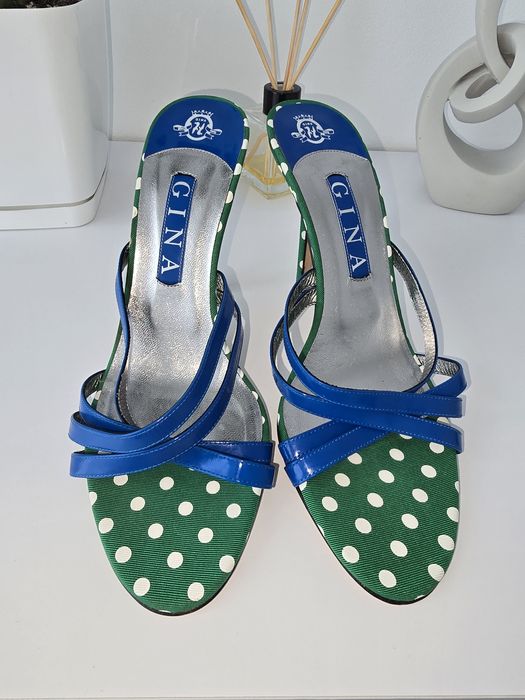 Босоніжки, мюлі вінтажні GINA