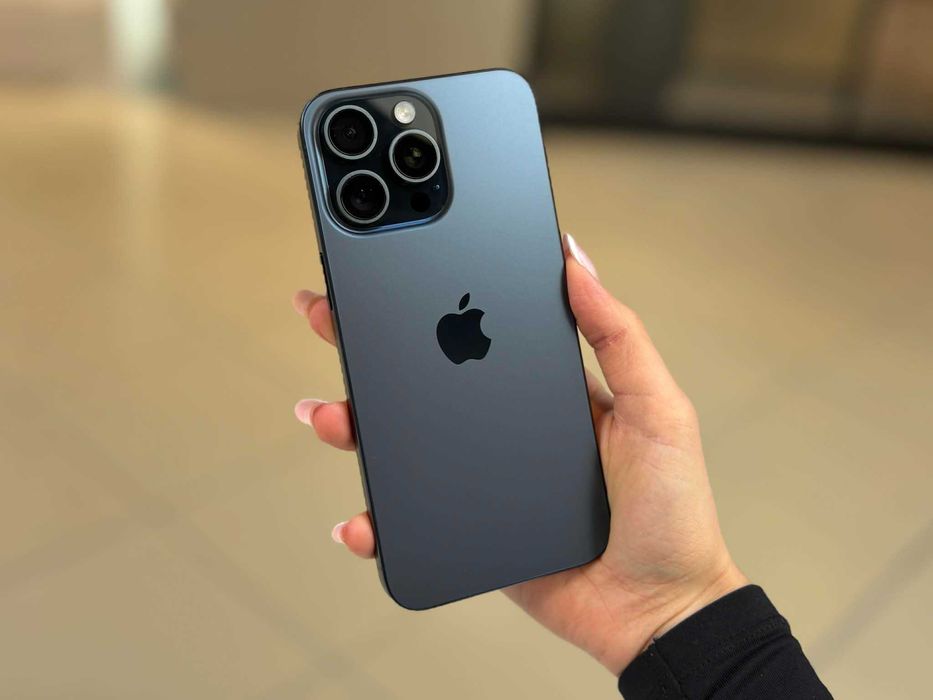 iPhone 15 Pro Max 256 GB Blue Titanium | Raty 0%