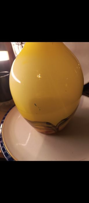 Wazon Darian Art Glass 19 cm – ręcznie dmuchane szkło artystyczne