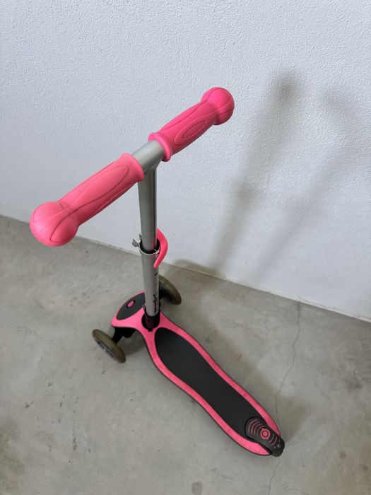 Trotinete Globber Primo Rosa 3 Rodas Regulável