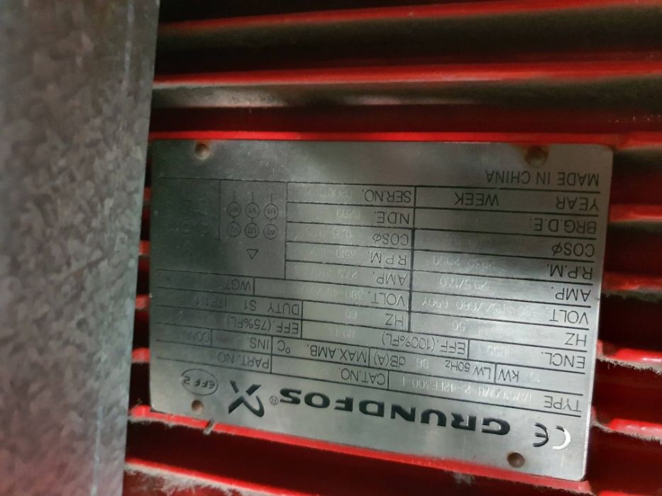 Central Bombagem de Água Grundfos