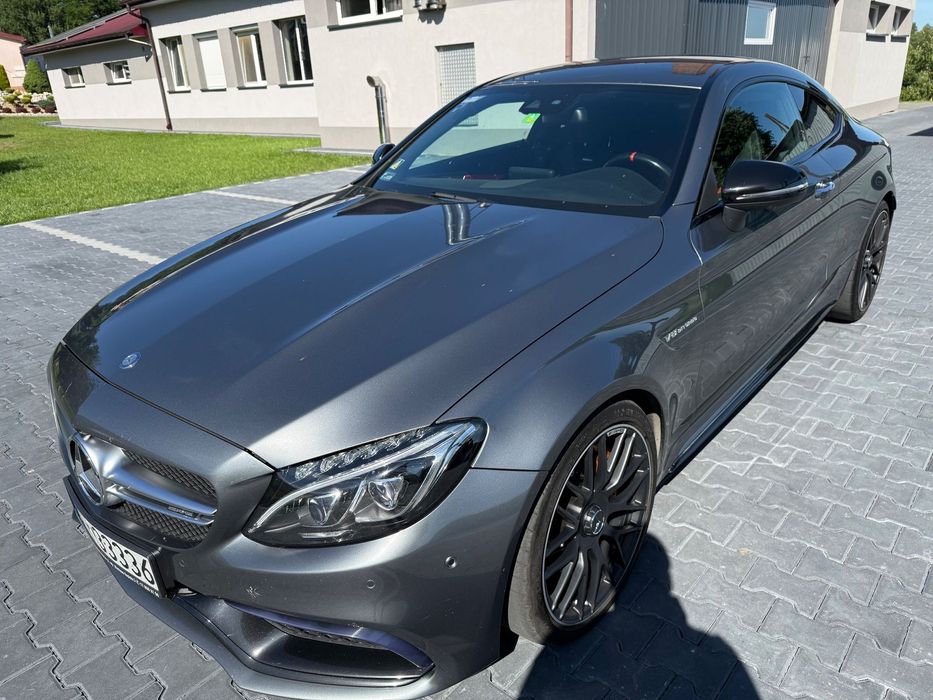 Mercedes-Benz Klasa C Mercedes-Benz C 63 S Coupe Pierwszy Właściciel