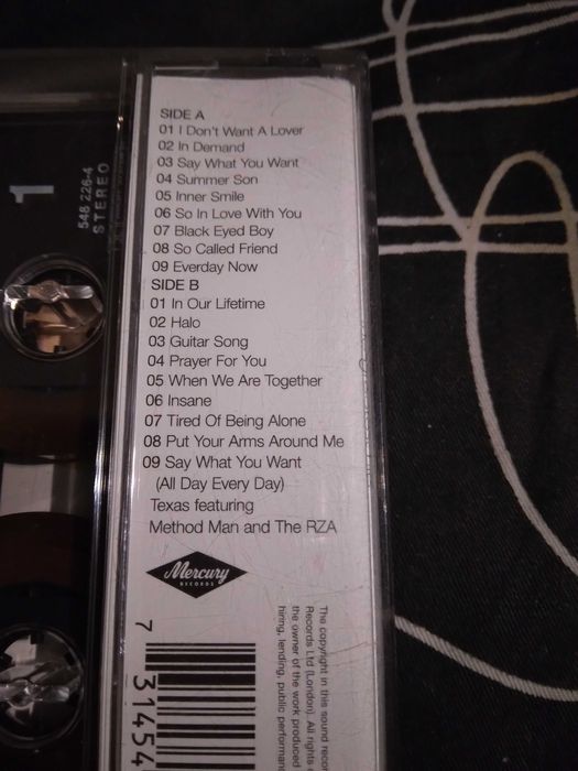 Texas The Greatest Hits kaseta