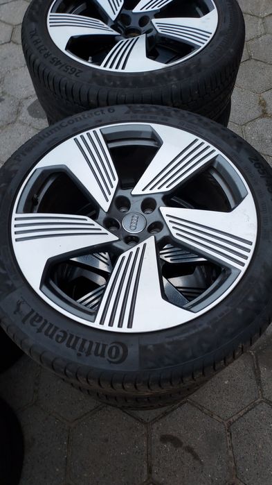 Oryginalne Koła Audi Q7 SQ7 S-line 4K ETRON 265/45R21 Continental 19r.