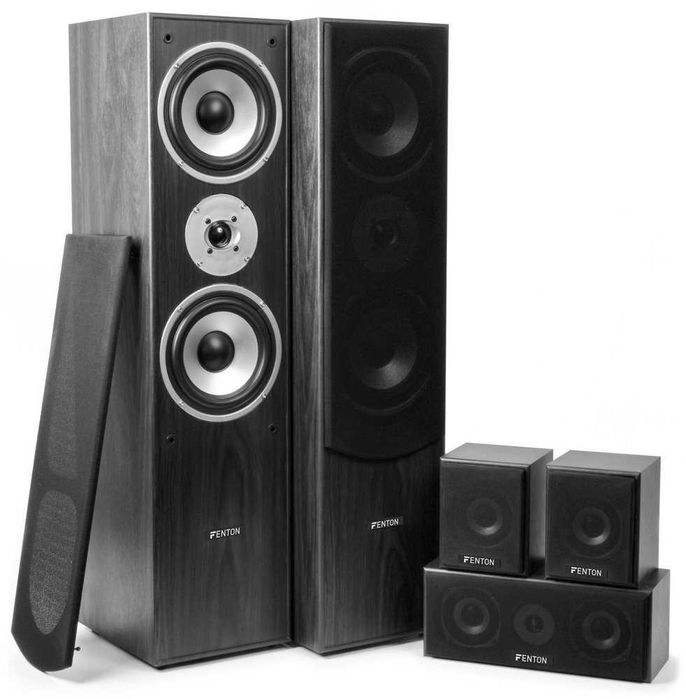 Zestaw kolumn kina domowego Fenton HF5B 5.0 outlet