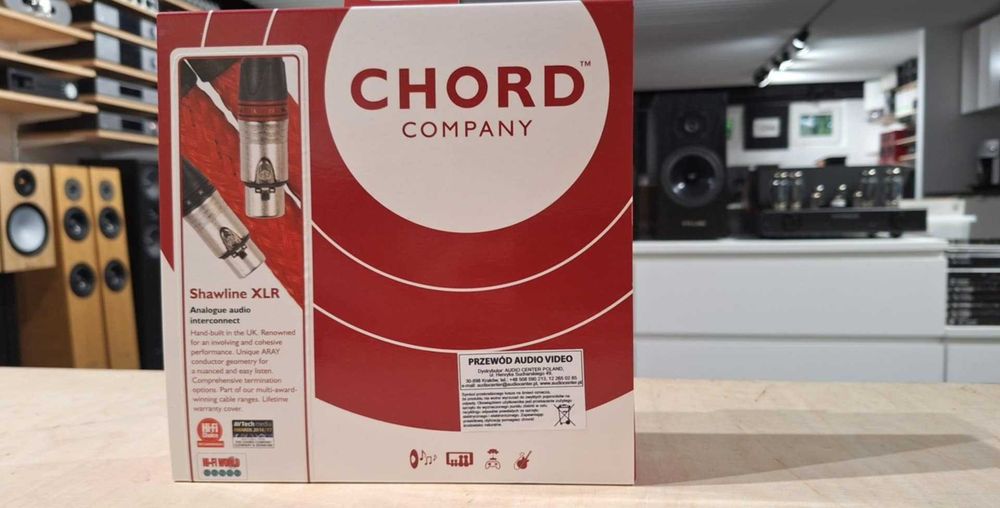 Chord Shawline posrebrzany interkonekt XLR 1,5m