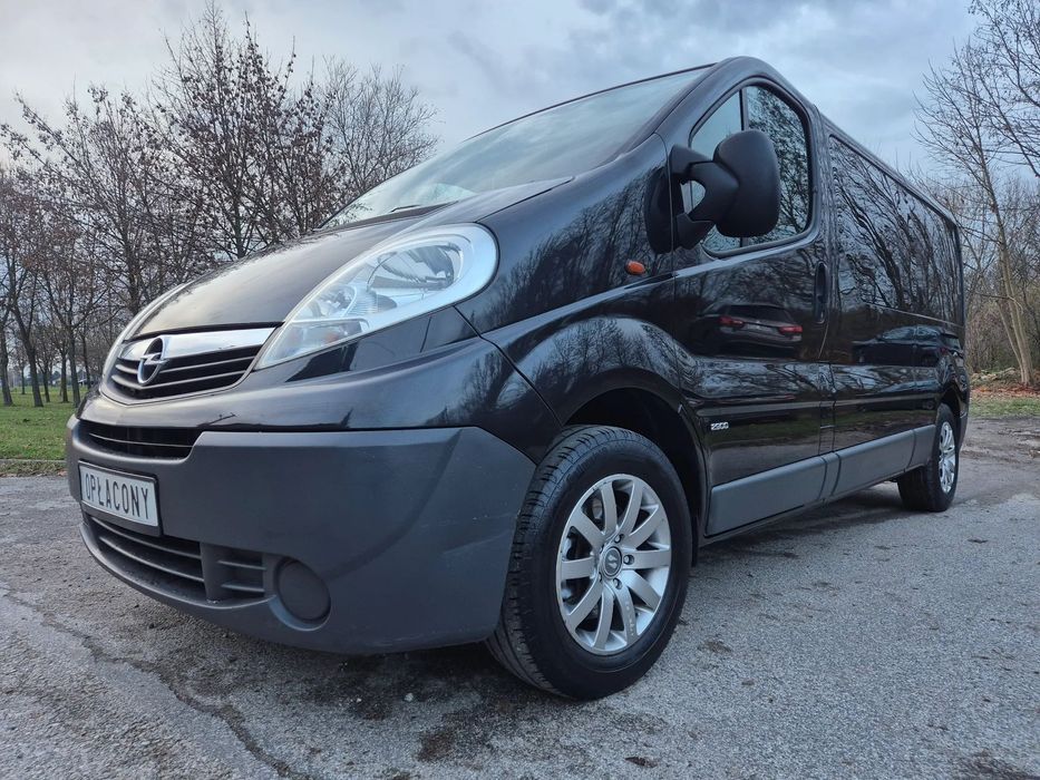 Opel Vivaro  2.5#145km#CDTI#SuperStan#L2H1#Klima#Long#Długi#DubelKabina#Trafic#Bryg