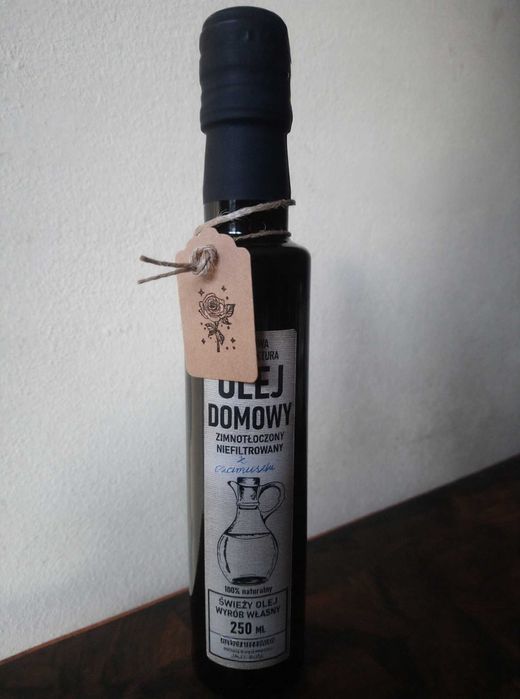 Naturalny olej z czarnuszki. 100%.