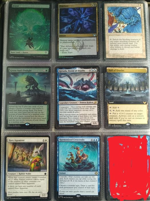 Pequena coleção cartas Magic the Gathering (MTG)