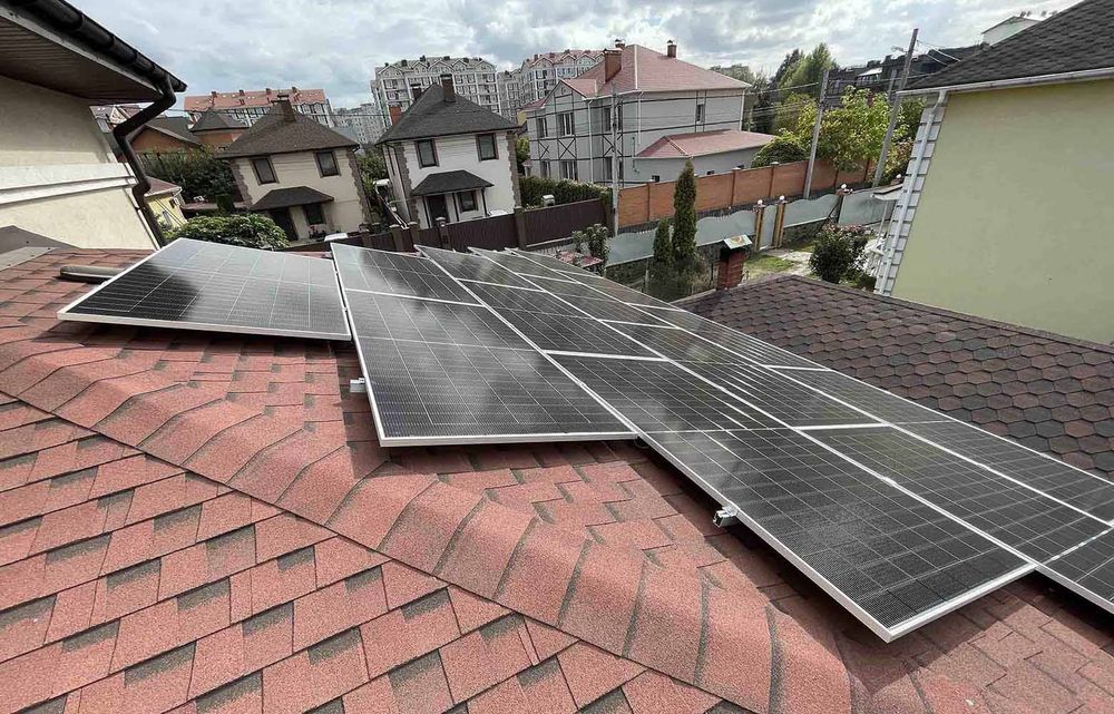 Монтаж сонячних панелей / Сонячні батареї / Електростанція "під ключ"