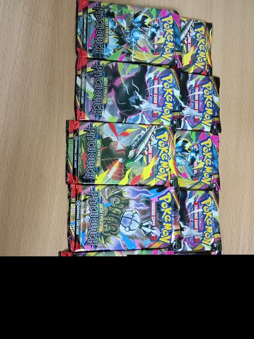 10 oryginalnych opakowań kart pokemon mega Evolution pitch black