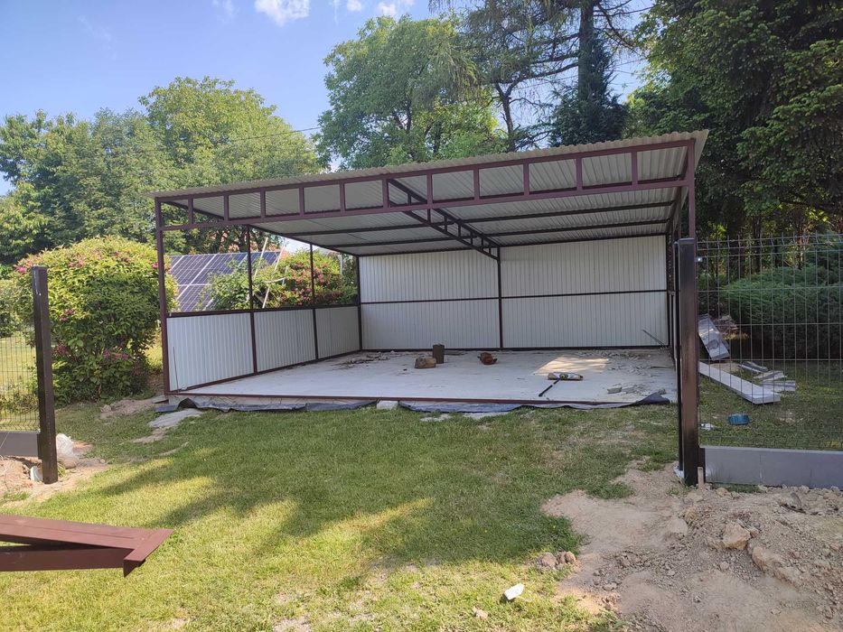 Zadaszenie – Garaż  |WIATA - HALA | MAGAZYN - Schowek -GRZYWSTAL