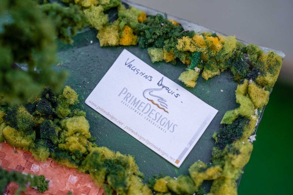 Maquete / Model of house in Qunita do Lago (Prime Designs 1999)