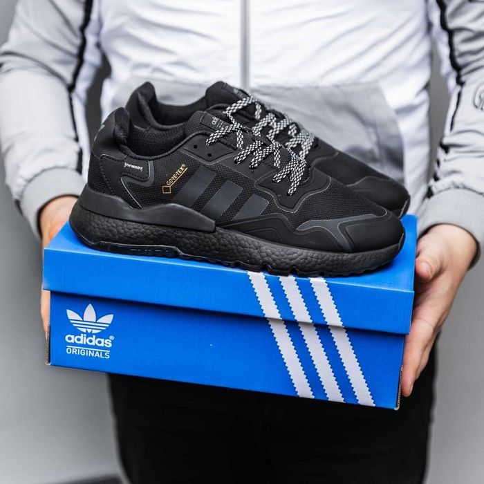 Кросівки Adidas Nite Jogger Gore-Tex Black premium