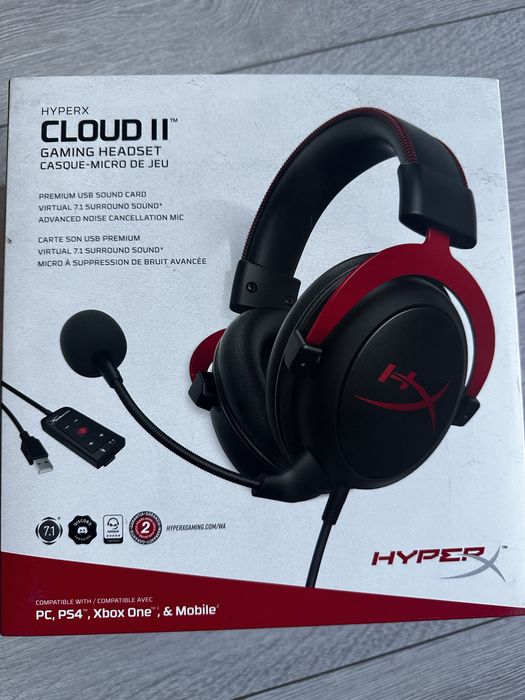 Амбушури для навушників Hyperx cloud 2