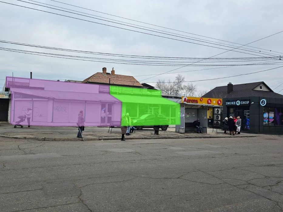 Аренда фасадного нового  помещения на Северном 67м 65000грн