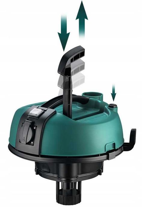 ODKURZACZ przemysłowy mocny 3300W na mokro sucho popiół gips otrząsacz