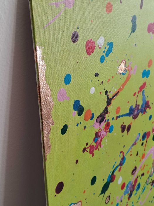 Tela original pintada a acrílico