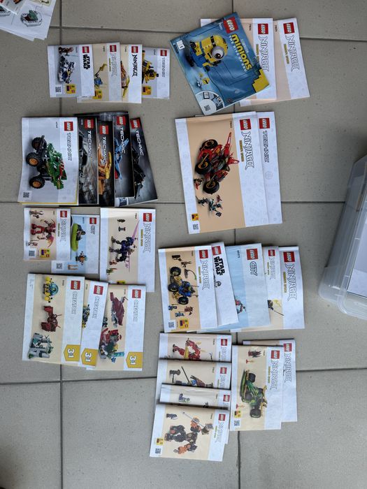 Instrukcje Lego, Technics, Star Wars, Creator, Ninjago