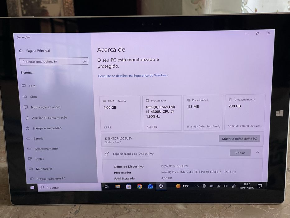 Windowos 10 pro surface