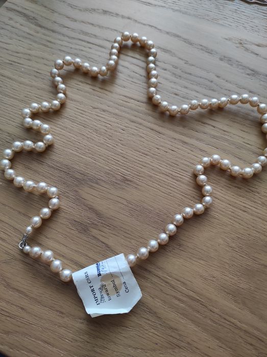 Naszyjnik perłowy perły