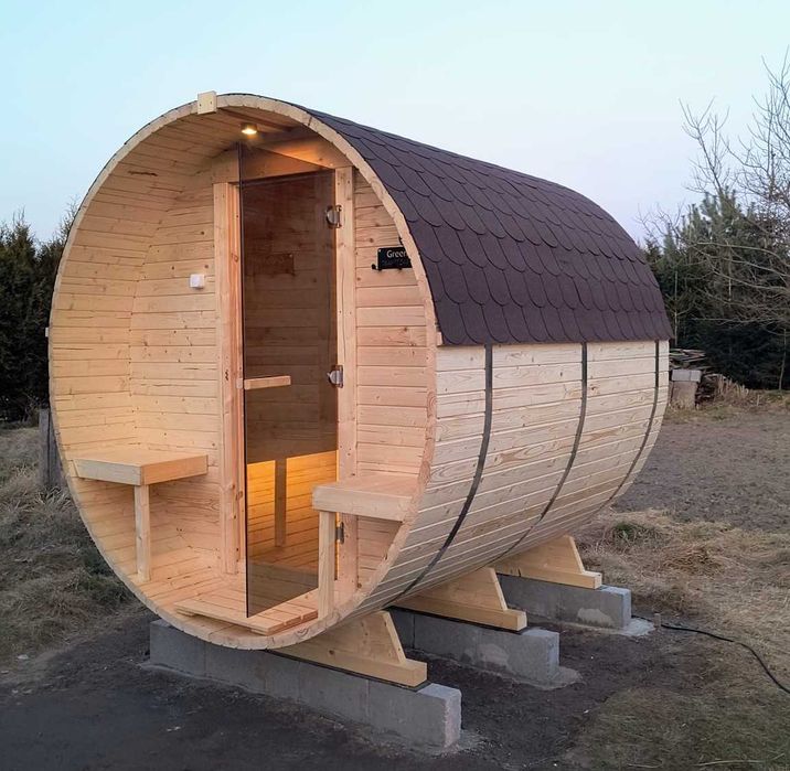 Sauna Ogrodowa BECZKA 2,35