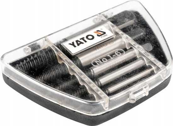 Zestaw wykrętaków do śrub 6el yato yt-0590