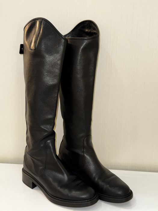 Жіночі кожані сапожки Gucci, оригінал розмір 36.5 на 37 теж норм