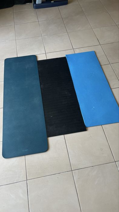 Lote de 3 Tapetes de Ginástica / Fitness / Yoga / Pilates