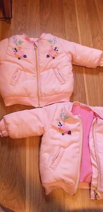 Kurtki bomberki r. 74 dla blizniaczek