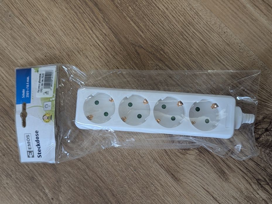 Удлинитель колодка 4 гнезда 16А