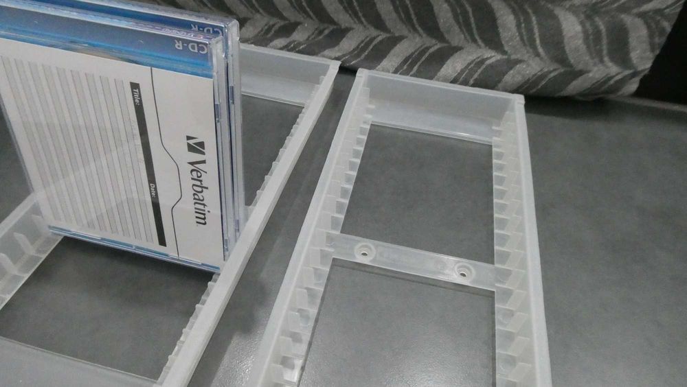 IKEA - 2x Stojak - Podstawka na 22 szt płyt CD