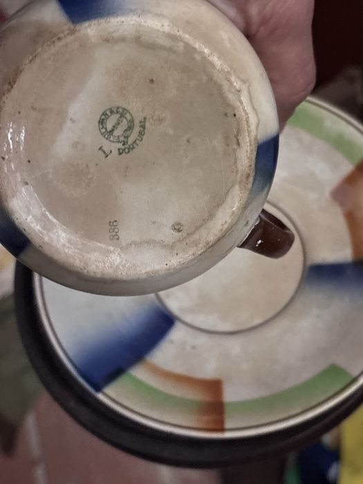 Chavena c/Pires - Faiança - Antiguidades LVS