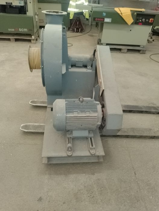 Wyciąg odciąg trociny turbina wentylator