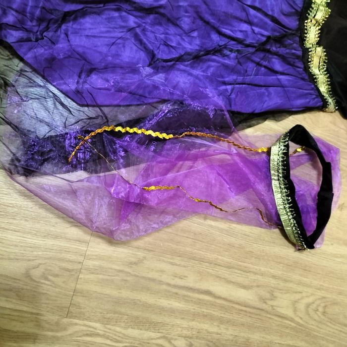 Fato carnaval menina 7/8 anos Odalisca