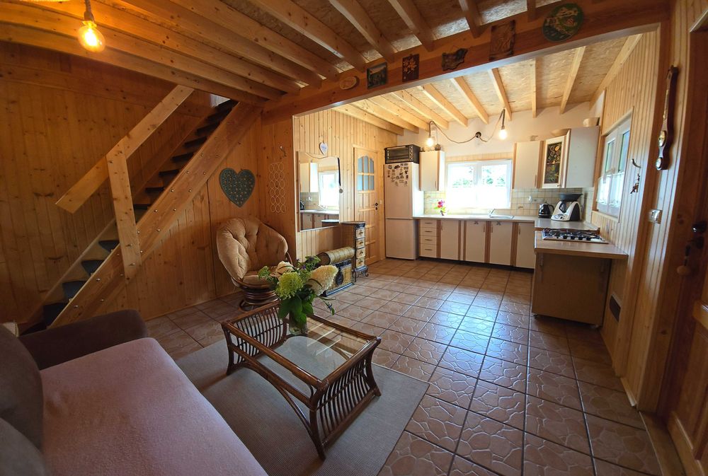 Domek nad samym jeziorem – linia brzegowa, strefa ciszy, 765 m²