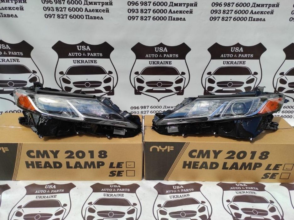 Фары Toyota Camry 70