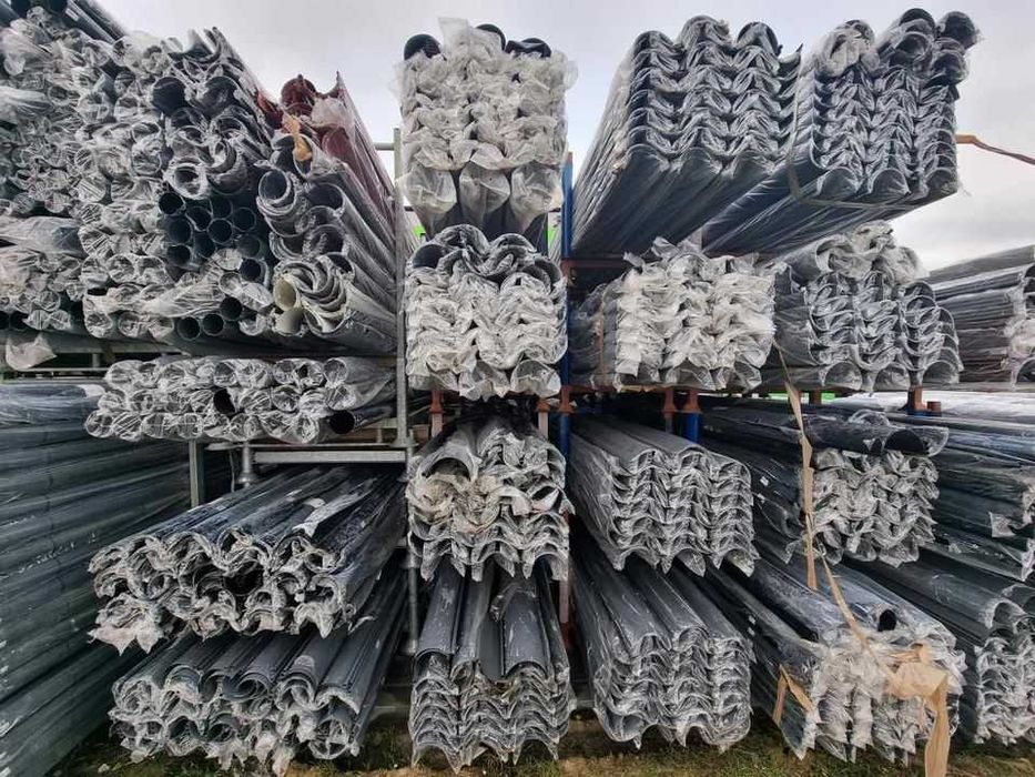 RYNNY METALOWE 60zł/sztuka - 4m długości 150mm (GRAFIT)