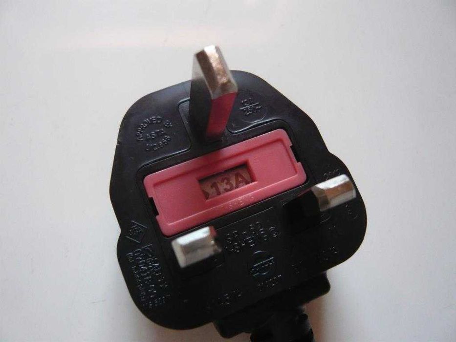 Cabo alimentação 3 pinos ponta 90º