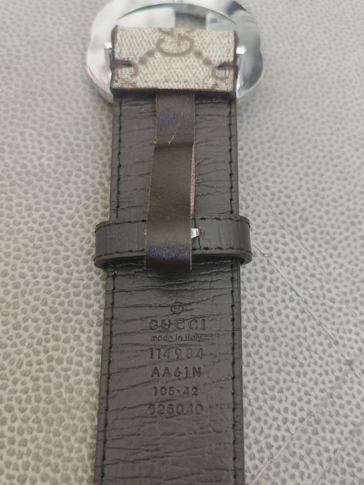 Pasek Gucci GG web Supreme belt