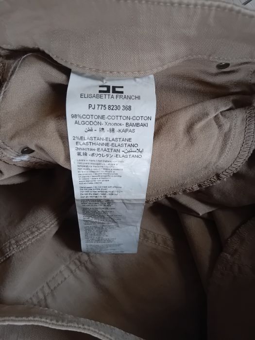Spodnie Elisabetta Franchi Jeans rozm.25.