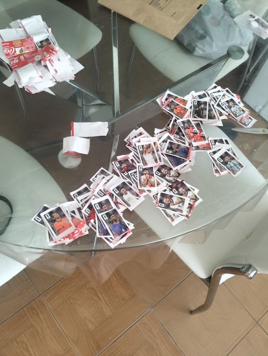 Cromos coca cola edição espanhola 3€ cada
