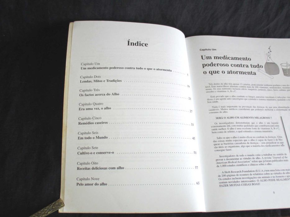 O Livro do alho Emily Thacker remédios caseiros A4
