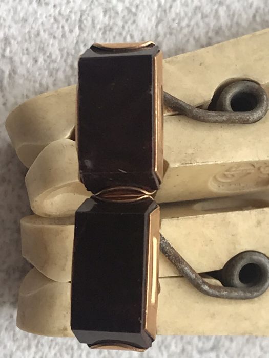 Запонки мужские позолоченные