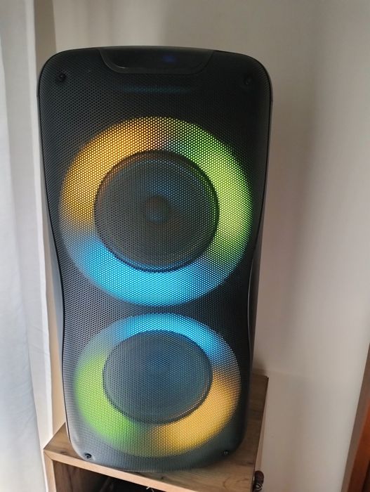 Coluna de som de 800w portátil