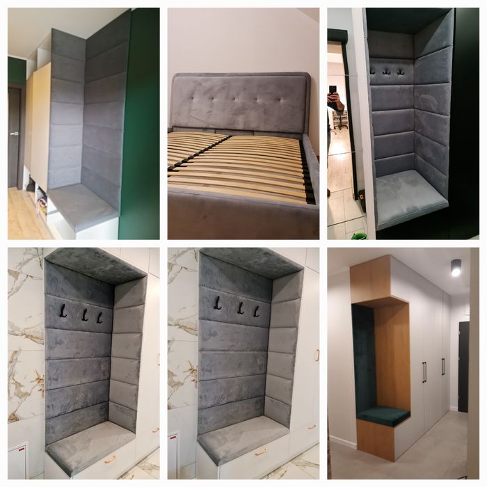 Panele tapicerowane na wymiar