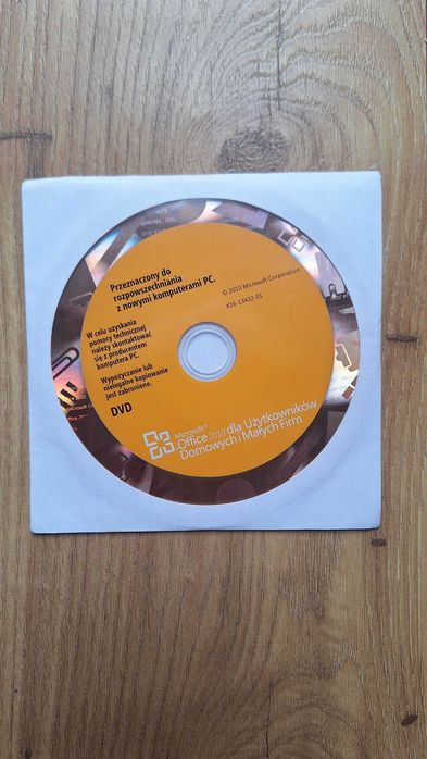 Microsoft Office 2010 dla Użytkowników Domowych i Małych Firm /CD+Key