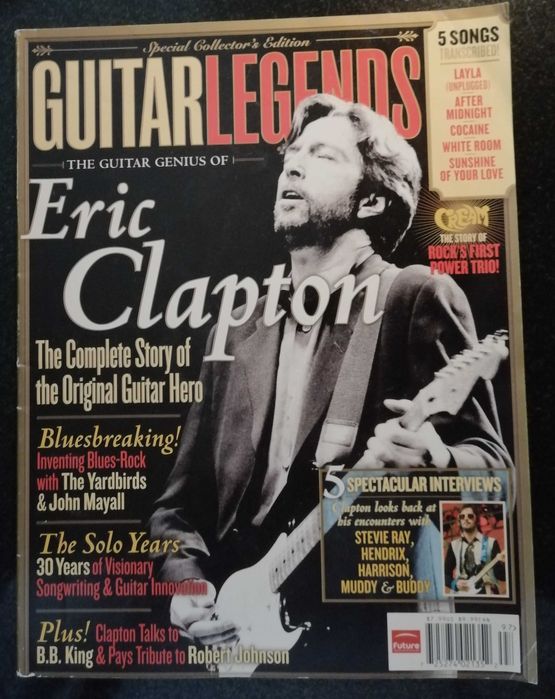 Revista sobre Eric Clapton, Guitar Legends Special Collector's Edition