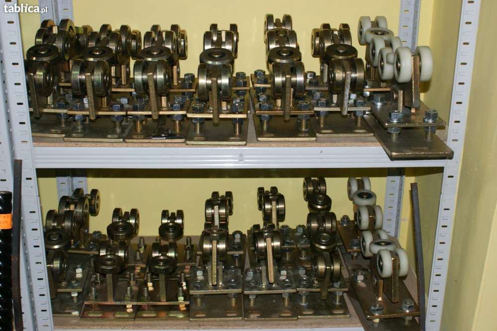 Rolki , wózki do bram przesuwnych , duży wybór POLSKIE