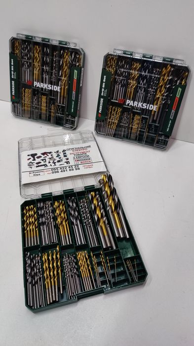 ОРИГІН набір УНІВЕРСАЛ свердл GERMAN Parkside 100 шт/сверл/набор/компл